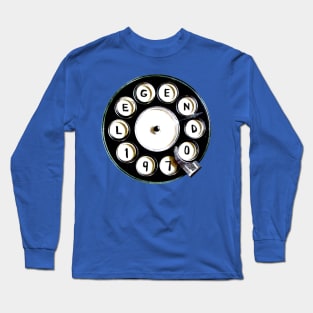 Retro Phone, 1970 Legend, Born in 1970 Long Sleeve T-Shirt